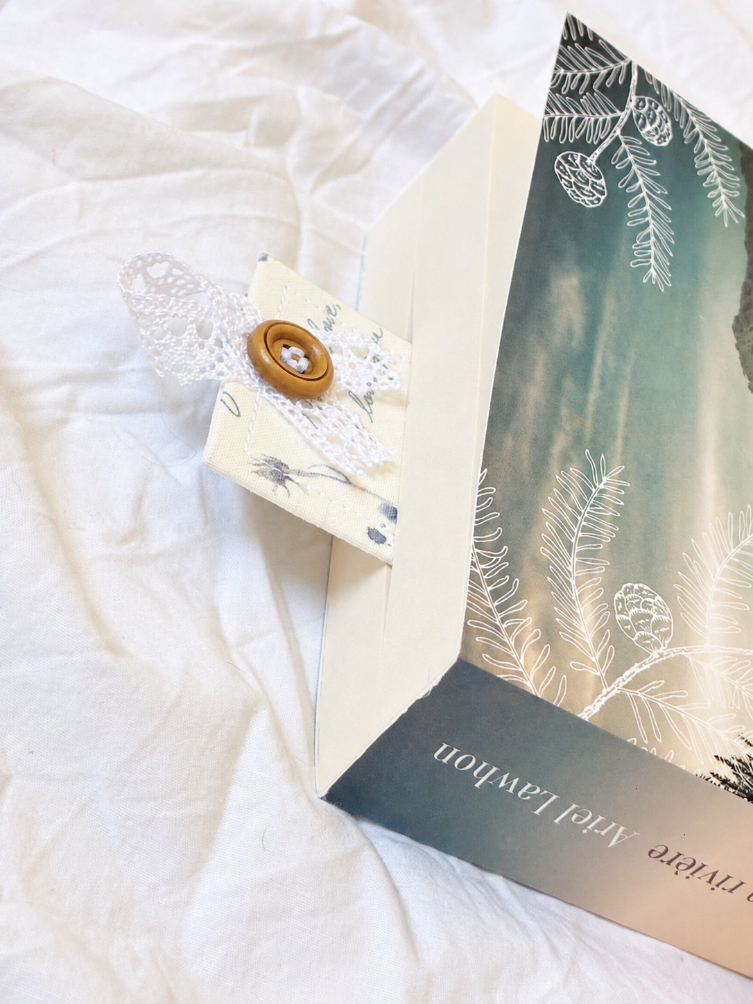 Marque-page - Correspondance au jardin