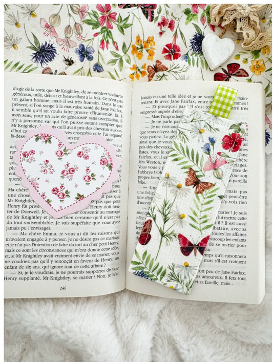 Comment je crée mes marque-pages à la main