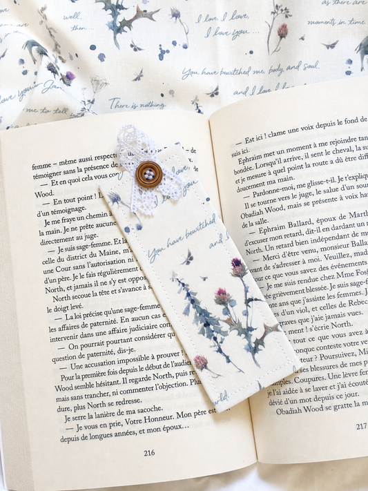 Marque-page - Correspondance au jardin