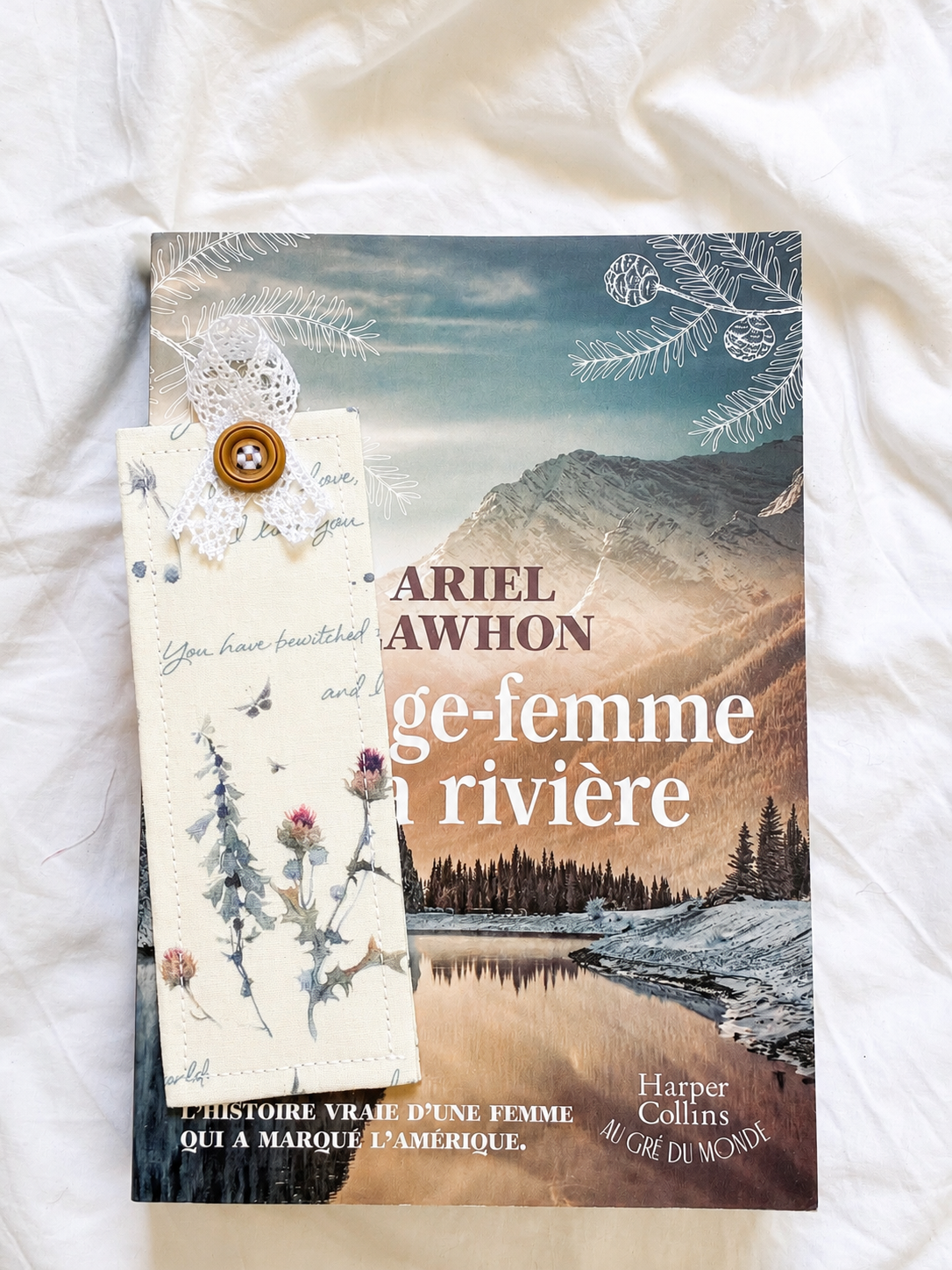 Marque-page - Correspondance au jardin